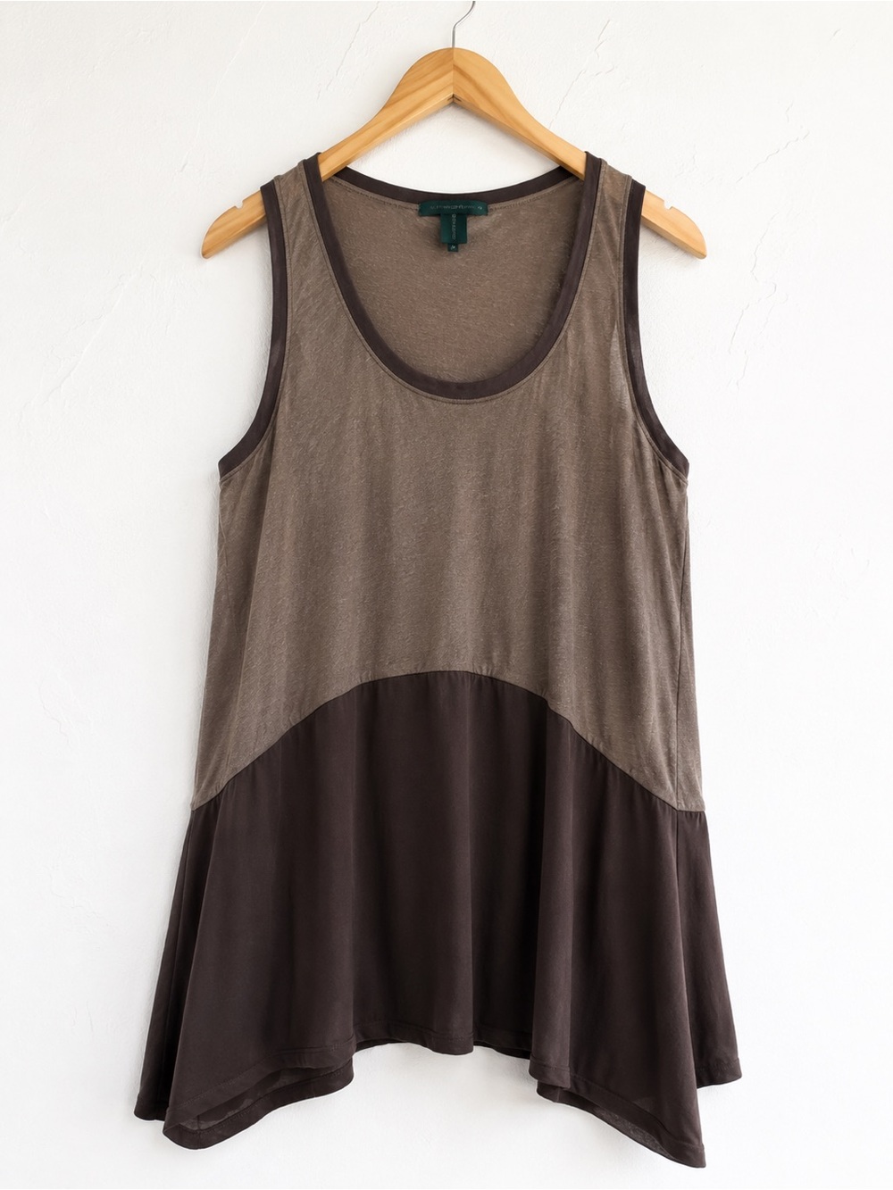Anthropologie Left of Center Calla Tunic Tank Top